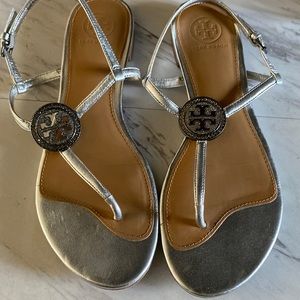 Tory Burch rhinestone sandals